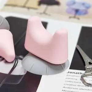 흡착 실리콘 마사지기 U자형