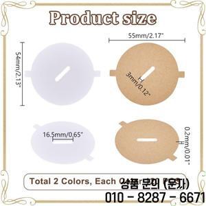 240PCS 촛불 먼지 커버 2 색 종이 풀 탭 뚜껑 장식 토퍼 보호 액세서리 공예