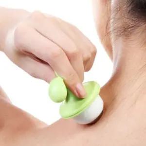 휴대용 롤링 안마기 어깨 목 새싹 지압 마사지기