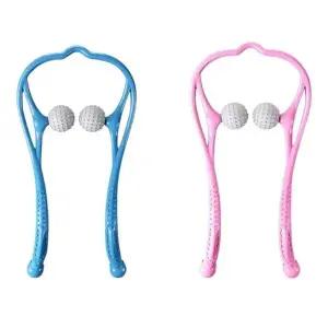 지압 목 안마 어깨 소프트볼 마사지기 골프공 안마기 목마사지