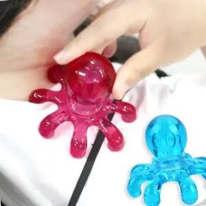 목 두피 어깨지압기 문어 전신마사지기