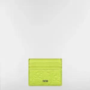 MUST IT_디올 카드 지갑 - 그린 Dior Gravity 가죽