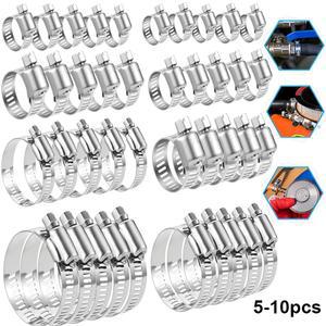 스테인레스 스틸 조정 가능한 드라이브 호스 클램프 라인 웜 사이즈 클립 8 152mm 5 10