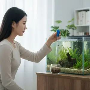 어항 청소 스포이드 45cm 50ml 수족관 오물 제거기 물갈이 용품