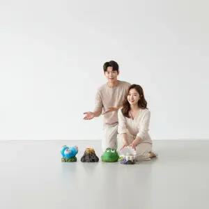 수족관 기포 발생기 잠수함 개구리 에어 커튼 인테리어 장식품