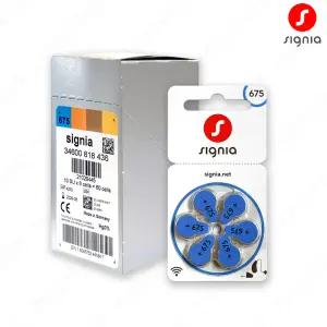 시그니아 보청기 배터리 밧데리 675A 1박스 60알