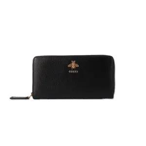 MUST IT_ 애니멀리에 지퍼 장지갑 블랙 523667 DJ20T 1000