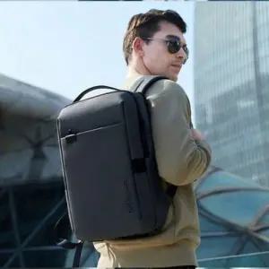 ( )백팩 신학기 가방 남성 학교 인기 그레이 백팩 노트북