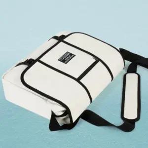 캐주얼 라인 메신저백 학교 학생 가방