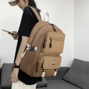 대용량 캐주얼 백팩 포켓 베이직 가방