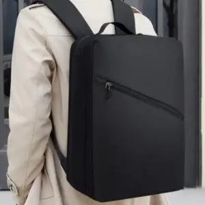 (색상 블랙)17인치 투웨이 노트북 백팩 캐리어결합 여행용 서류 직장인 가방