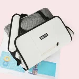 (색상 블랙)빅사이즈 캐주얼 메신저백 데일리 크로스백 가방