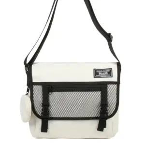 메쉬 메신저백 캐주얼 크로스백 가방