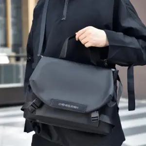 남성 사각 빅 숄더 크로스백 데일리 캐주얼 가방