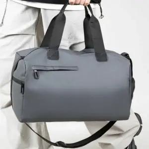 더블 포켓 여행용 더스트 보스턴백 분리형 크로스백 가방