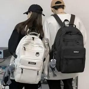 데일리 가벼운 여행 캠퍼스 백팩 학생 여성 수납력