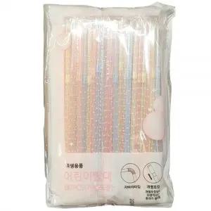 자바라타입 개별포장 휴대 용이 어린이 빨대 80P 10봉