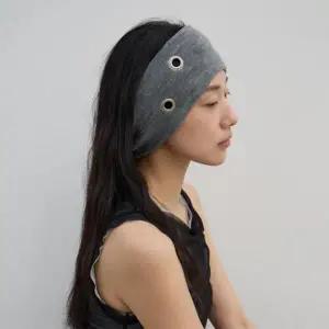 [아트박스]/다잇템 여자 골지니트 펀칭자수 헤어밴드