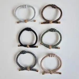 [아트박스]/다잇템 여자 로프 머리묶음 골든펄 헤어밴드