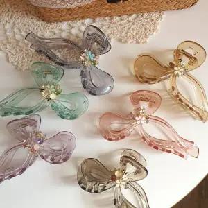 [아트박스]/다잇템 여자 리본 무드 클래식 로맨틱 집게핀