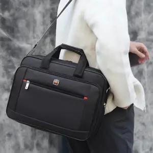 [옷자락]남성 경량 토트백 직장인 멀티포켓 노트북 대용량 가방