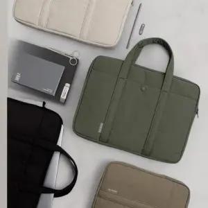 [옷자락]남녀공용 노트북 나일론 방수 토트백 직장인용