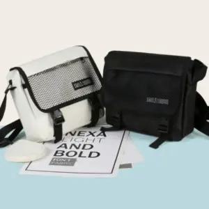 가벼운 메쉬 포켓 스퀘어 메신저백 크로스백 가방