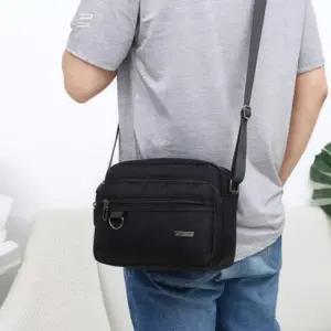 남성 나일론 방수 크로스백 가벼운 여행 직장인 가방