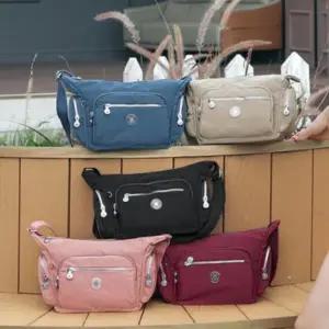 캐주얼 방수 크로스백 가벼운 여행 가방