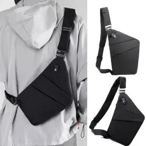 ( )가슴가방 형태 슬링 남성 크로스백 외출용 수납 가방