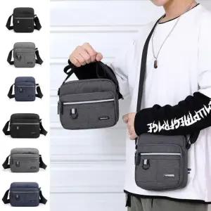 [옷자락]남자 옥스포드 생활방수 두가지타입 미니 크로스백