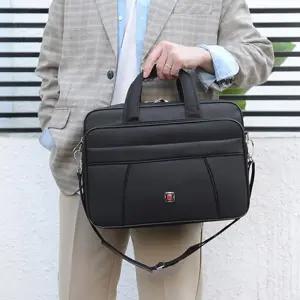 [옷자락]남성 경량가방 회사원 멀티포켓 노트북 대용량 토트백
