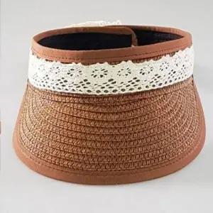 봄 자외선차단 레이스밀짚 모자 유아 준캡 아동 어린이 여름 썬캡 가을 귀여운모자