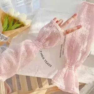 손등쿨토시 자외선 차단 운전용 팔토시 여자 운전 2 set