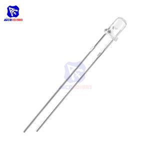 Diymore 50개/몫 3mm 940nm 적외선 이미 터 다이오드 DC 1.2V LED IR 발광 Arduino 용 투명 라운드 헤드