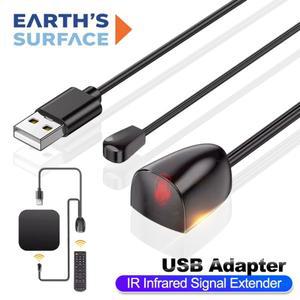 범용 IR 적외선 원격 확장기 수신기 지연 없음 제어 TV 셋톱박스 DVD PVR용 USB 어댑터
