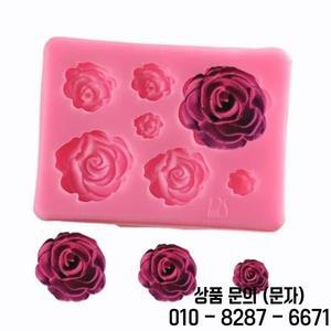 모란 꽃 실리콘 금형 웨딩 컵케익 토퍼 퐁당 케이크 장식 도구 비누 수지 캔디 초콜릿 Gumpaste