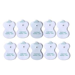 의대생 10/20/30개 셀프 접착 전극 패드 교체 팩 TENS EMS 마사지 침술 디지털 치료기용
