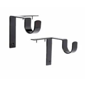 [알티피아]TBZ 커튼브래킷 한쌍 홀더 창 프레임 방문 커튼 브래킷