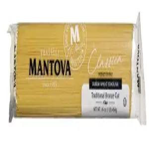 만토바 이탈리아 브론즈 다이 엔젤 헤어 파스타 - 100 듀럼 밀 세몰리나 16온스 6팩 제품