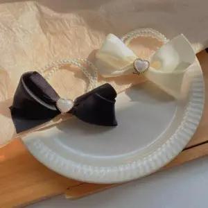 아트박스/다잇템 여자 새틴 헤어 세트 2개 곱창 머리끈