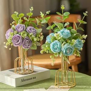 북유럽 감성 인조꽃 장식소품 가을 인테리어용 조화 거실 데코 템