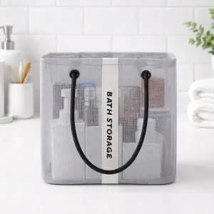 물놀이 비치백 통기성좋은 망사소재 욕실 용품 정리 수납 여름 휴가 해변 수영장 사용 가방