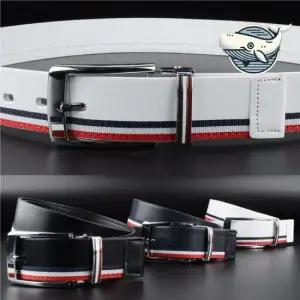 남자골프벨트 캐주얼 스타일 남성 통가죽 벨트 세련된 청바지