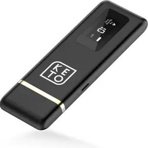 브레스 케톤 미터 충전식 분석기 및 케토시스 가정용 트래킹을 위한 전문 휴대용 테스터기
