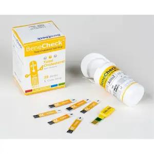 요양원 어르신 일회용 콜레스테롤 스트립 검사지 25매 혈당측정지