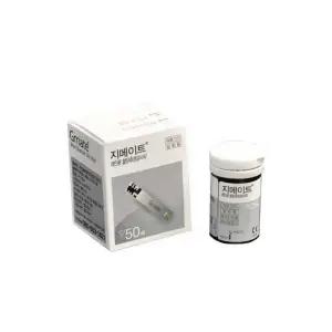 국산 일회용 당뇨체크 혈당측정 검사지 50매 시험지 스트립