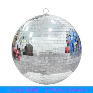 디스코 볼 미러 12 인치 대형 30 cm, 파티 디자인, 웨딩 장식을위한 매달려.