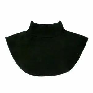 페이크 목폴라 레이어드 목티 블랙