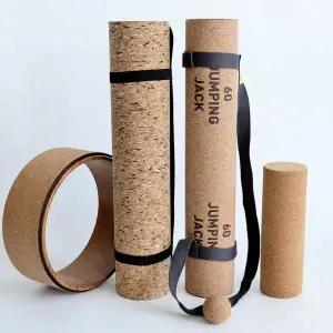 코르크 요가 매트 필라테스 홈트 운동 바닥 보호 매트